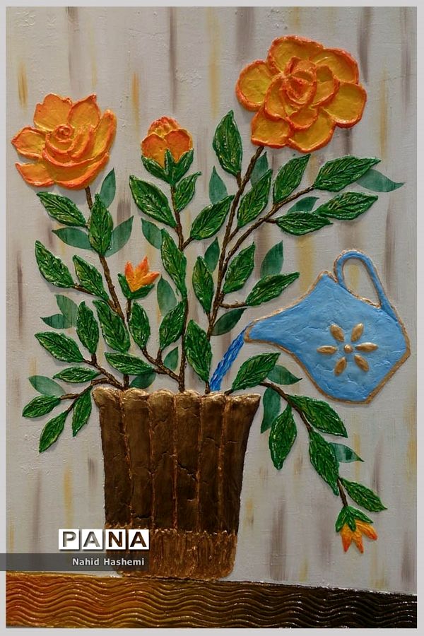 نمایشگاه مجازی برجسته کاری نقاشی