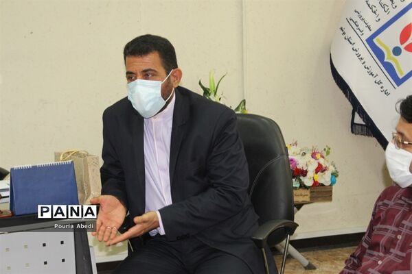 نشست  مدیران مدارس بوشهر با معاون پرورشی و فرهنگی استان بوشهر
