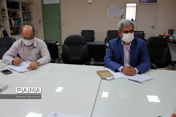 جلسه روسای ادارات داخلی معاونت پرورشی و فرهنگی استان بوشهر