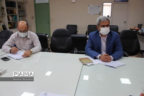 جلسه روسای ادارات داخلی معاونت پرورشی و فرهنگی استان بوشهر
