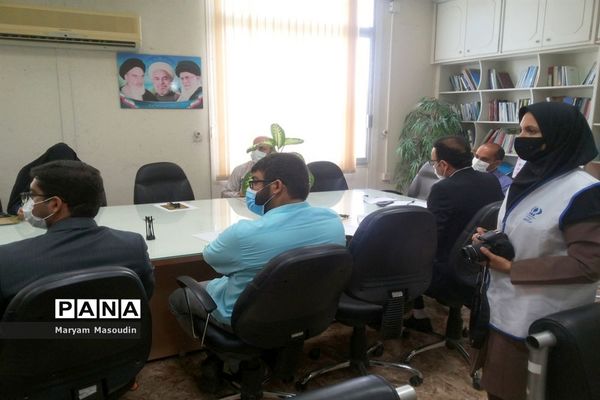 نشست هم‌اندیشی برنامه‌های غدیر اداره‌کل آموزش و پرورش استان بوشهر