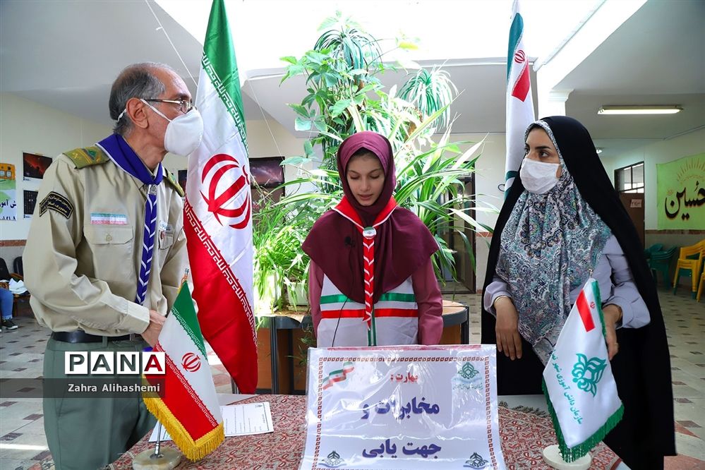 تولید محتوای سازمان دانش‌آموزی شهر تهران در منطقه 5