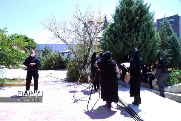 تولید محتوای سازمان دانش‌آموزی شهر تهران در منطقه 5