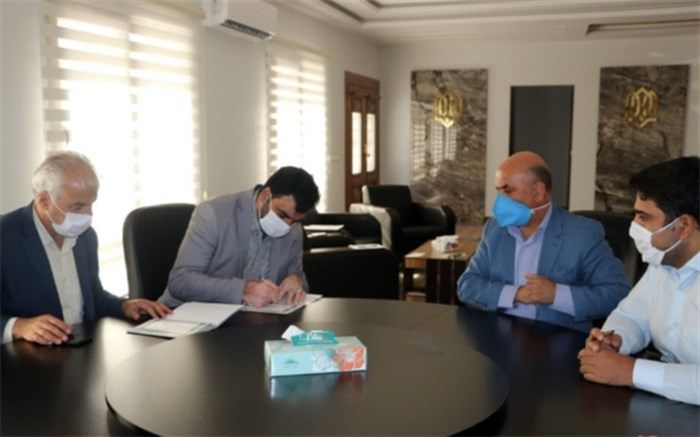 انعقاد توافق نامه احداث هنرستان خیر ساز فنی تربیت بدنی امیرالمومنین علی (ع) شهرستان اسلامشهر