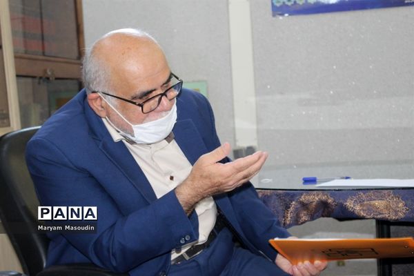 بازدید معاون پرورشی استان بوشهر از سازمان دانش آموزی  و خبرگزاری پانا  استان