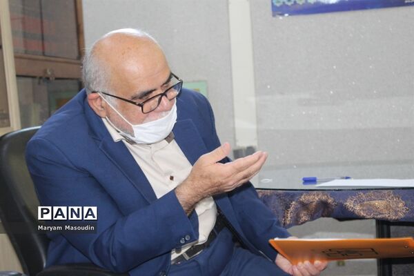 بازدید معاون پرورشی استان بوشهر از سازمان دانش آموزی  و خبرگزاری پانا  استان