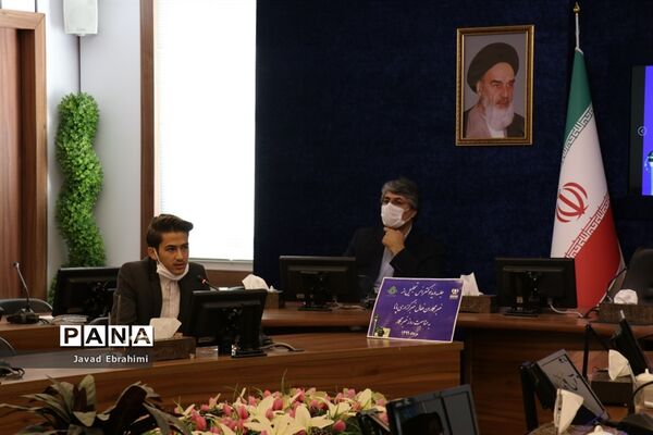 مراسم ویدیو کنفرانس تجلیل از خبرنگاران پانای خراسان رضوی