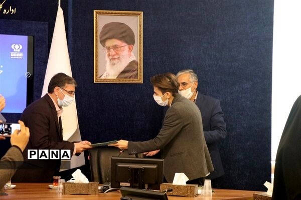 مراسم ویدیو کنفرانس تجلیل از خبرنگاران پانای خراسان رضوی