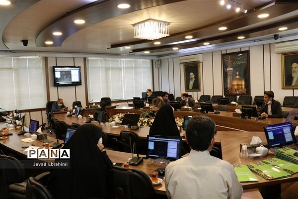 مراسم ویدیو کنفرانس تجلیل از خبرنگاران پانای خراسان رضوی