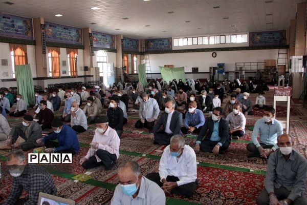 ششمین نماز جمعه شهرستان خوسف با رعایت پروتکل‌های بهداشتی