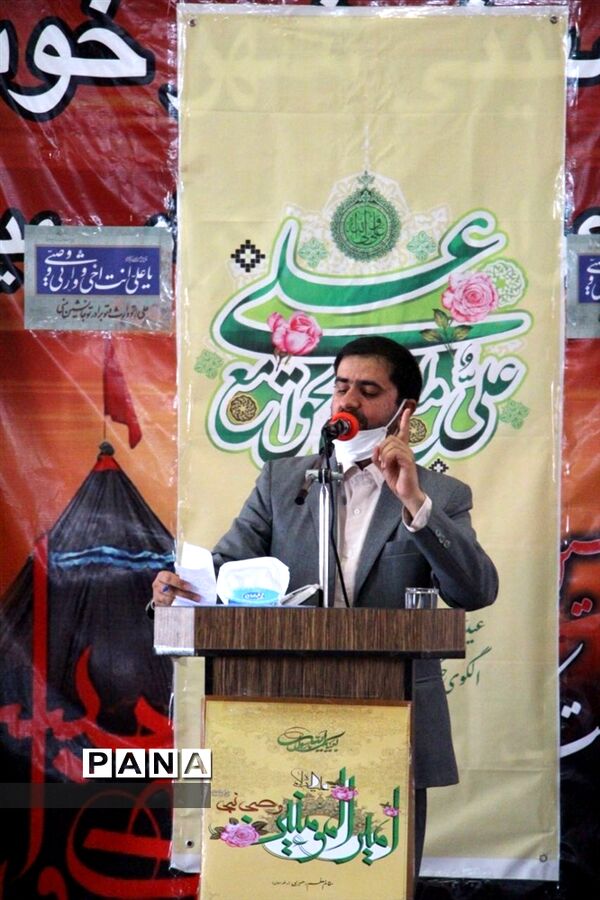 ششمین نماز جمعه شهرستان خوسف با رعایت پروتکل‌های بهداشتی