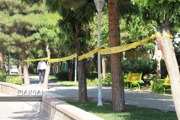 اعمال محدودیت در پارک‌های مشهد مقدس