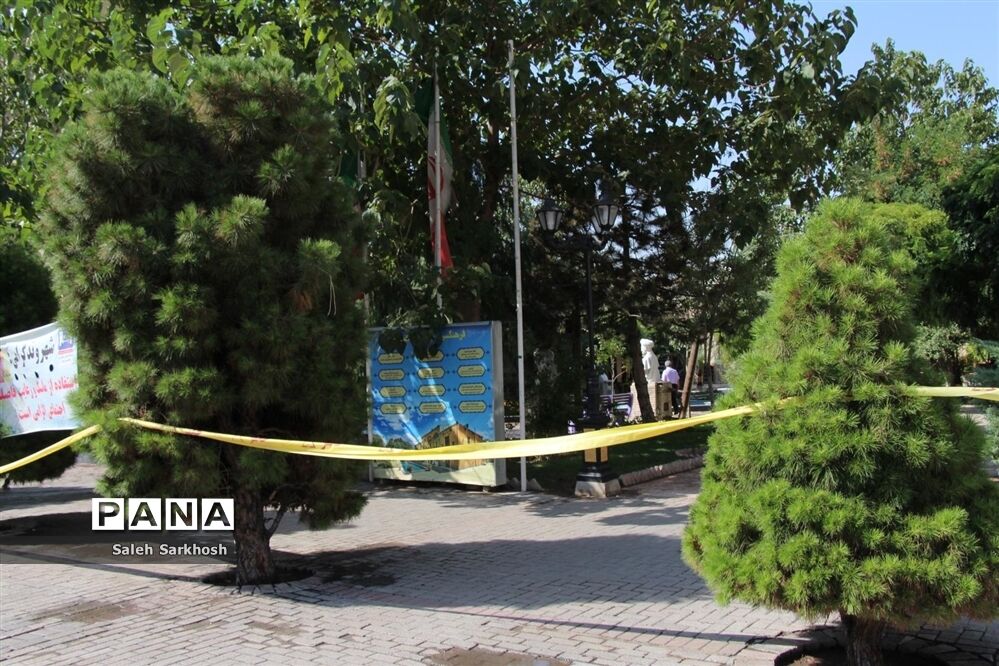 اعمال محدودیت در پارک‌های مشهد مقدس