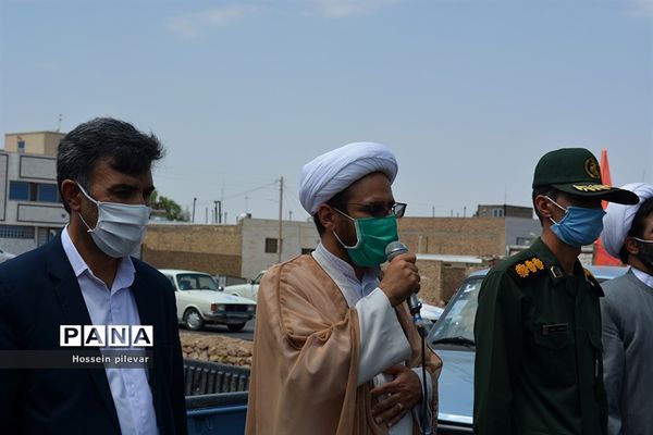 توزیع غذا به مناسبت عید غدیر خم در شهرستان خوسف