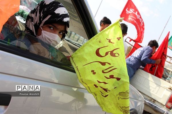آماده سازی خودرو ها برای کاروان شادی خودرویی و موتوری خانوادگی درشهرستان خوسف