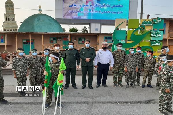 کاروان شادی بسیجیان محمودآباد ویژه عید غدیر
