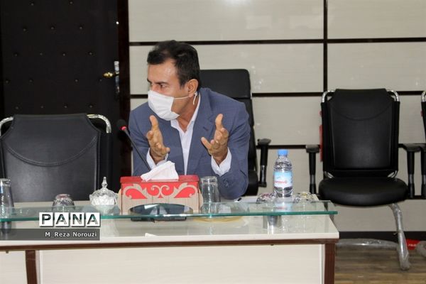 جلسه ستاد امتحانات نهایی شهریور ماه 99 آموزش و پرورش استان بوشهر