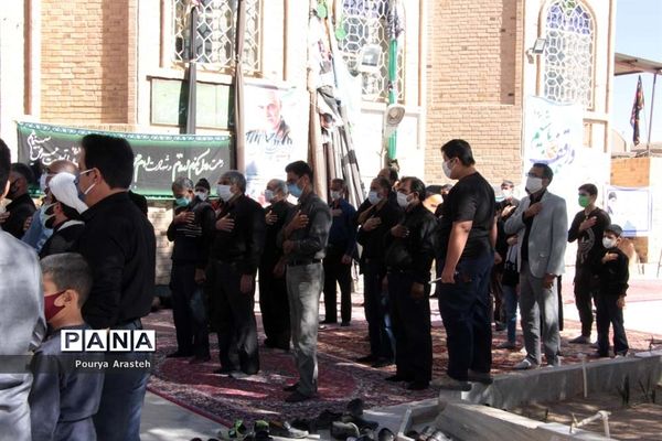 مراسم عزاداری  شهادت اما م رضا(ع)در مزار  سلطان ابوالقاسم نصرآباد شهرستان خوسف