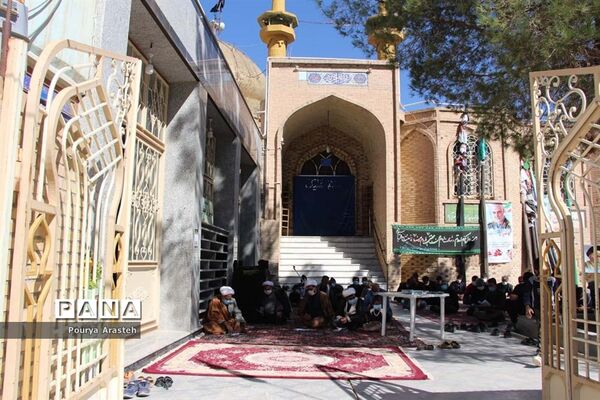 مراسم عزاداری  شهادت اما م رضا(ع)در مزار  سلطان ابوالقاسم نصرآباد شهرستان خوسف