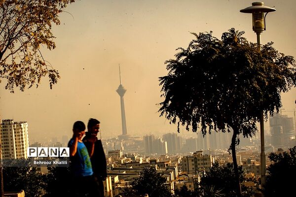 آلودگی هوا در تهران خلوت
