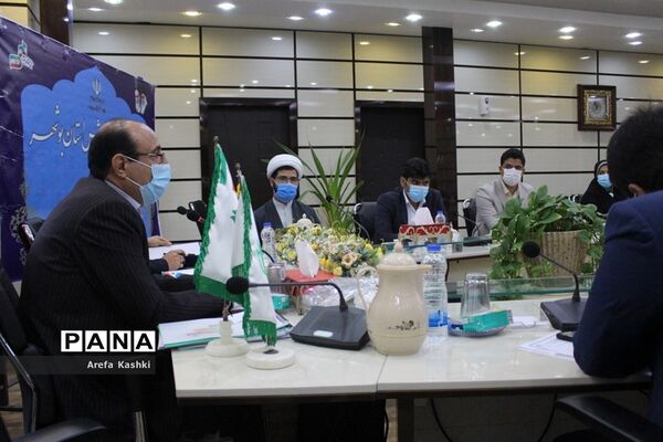 جلسه شورای برنامه‌ریزی سازمان دانش آموزی استان بوشهر