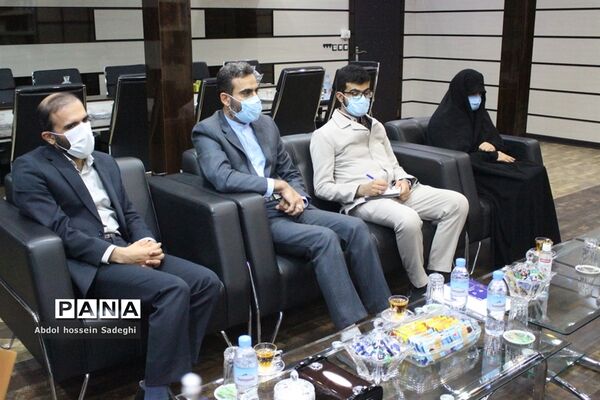 نشست قائم مقام دبیرکل اتحادیه انجمن‌های اسلامی دانش‌آموزان کشور با مدیرکل آموزش و پرورش استان بوشهر