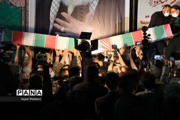 وداع با 5 شهید مدافع حرم مازندران
