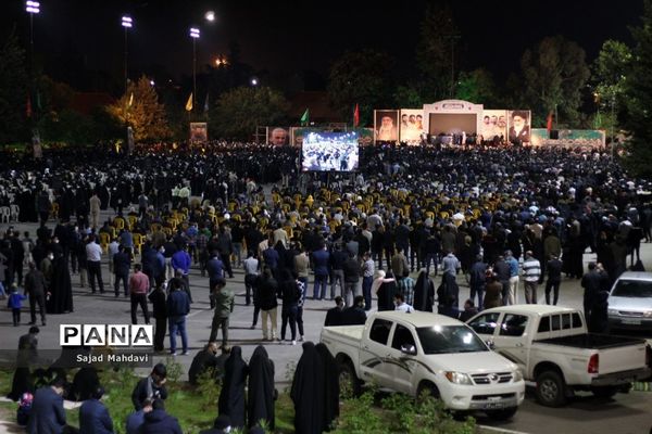 وداع با 5 شهید مدافع حرم مازندران