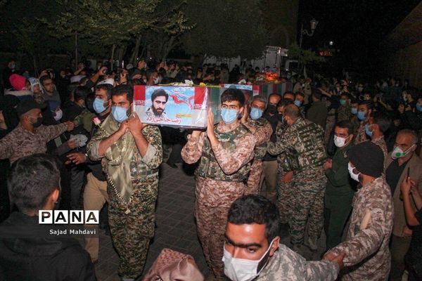 وداع با 5 شهید مدافع حرم مازندران