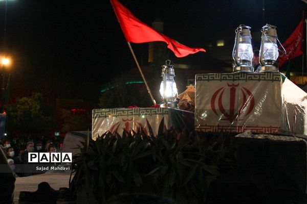 وداع با 5 شهید مدافع حرم مازندران