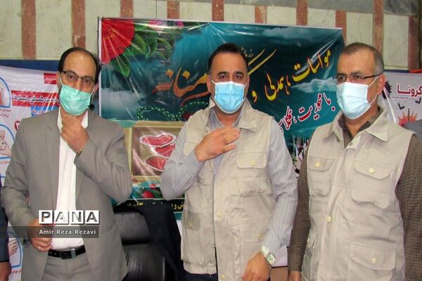 برگزاری رزمایش مواسات و همدلی در ناحیه 3 اهواز