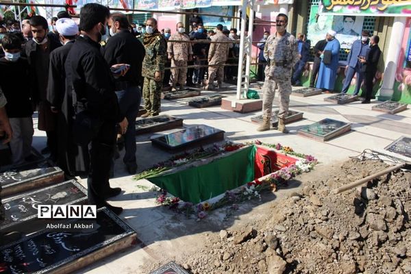 آیین تشییع شهید مدافع حرم محمود رادمهر در ساری