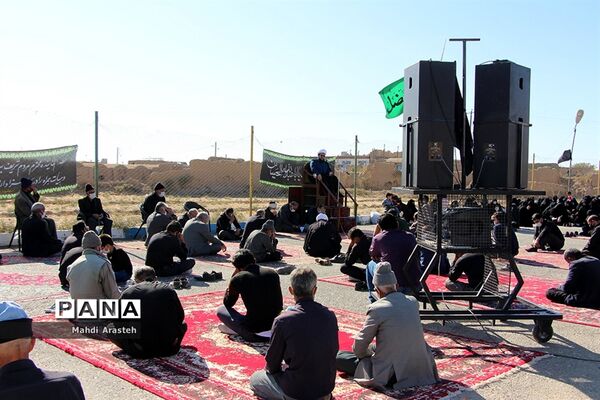 مراسم عزاداری رحلت حضرت رسول اکرم (ص)و شهادت امام حسن مجتبی (ع) و امام رضا (ع) در محله جومیان