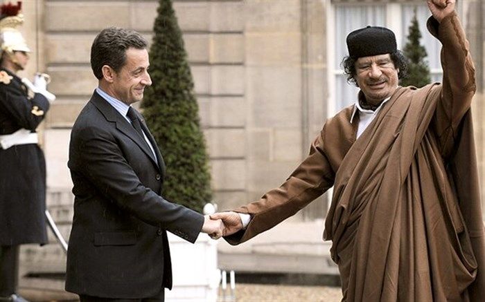 تحقیقات دادستانی فرانسه از سارکوزی به اتهام دریافت پول از قذافی