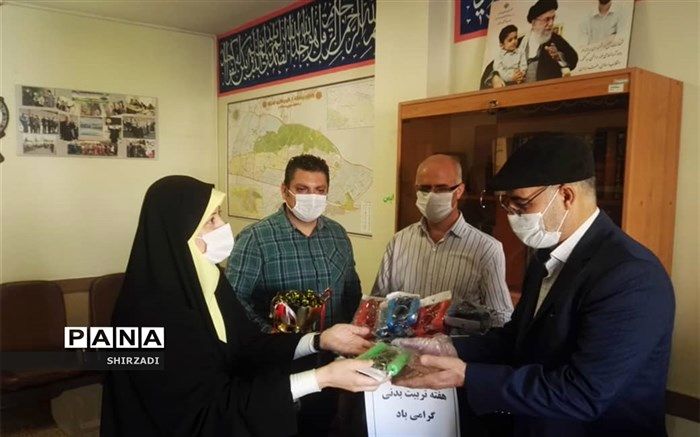 هفته تربیت بدنی در منطقه چهار