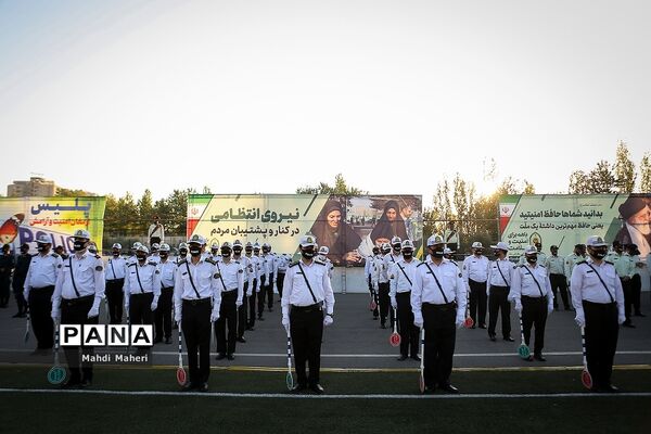 مراسم صبحگاه هفته نیروی انتظامی