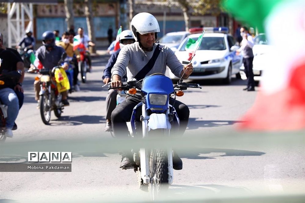 رالی موتورسواران قانونمند مازندران