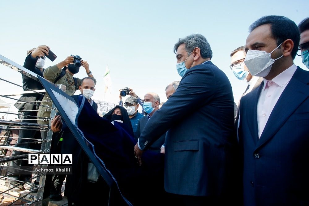 آیین افتتاحیه  و بهره برداری بوستان زندگی