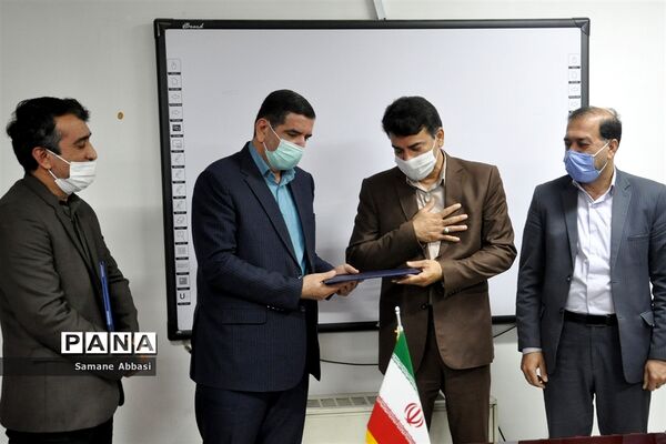 معارفه سرپرست سازمان دانش‌آموزی مازندران