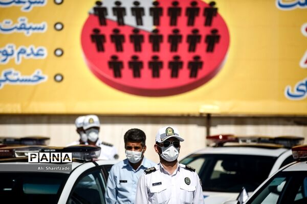 افتتاحیه مرحله چهارم ارتقاء توان و تحرک عملیاتی پلیس راهور ناجا