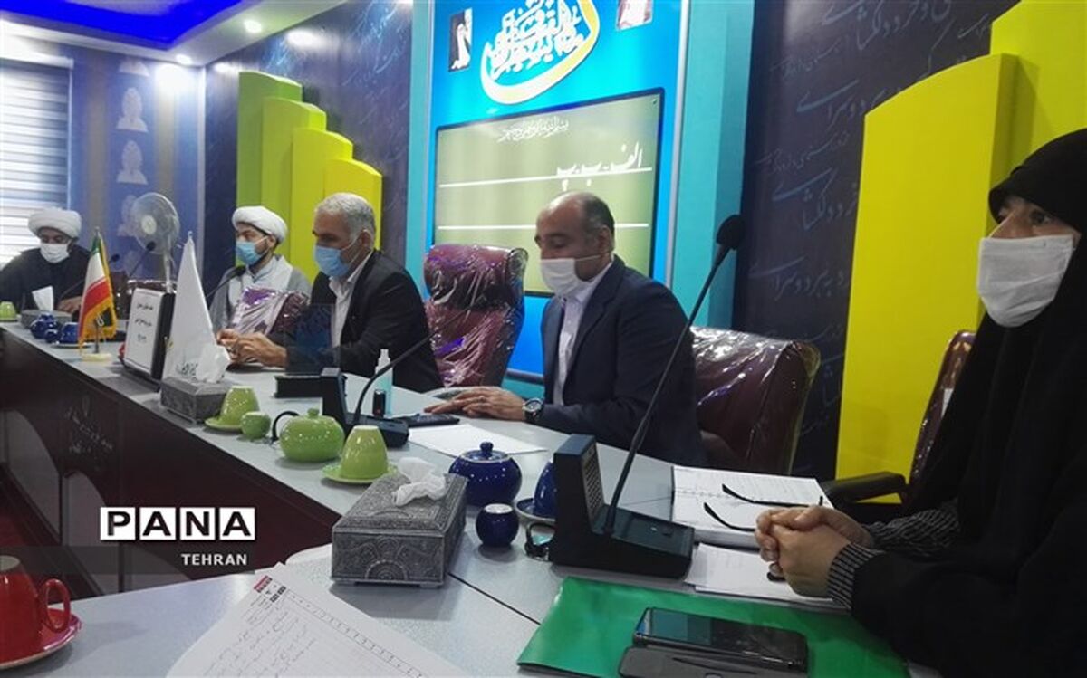 برگزاری جلسه مدیران و طلاب مدارس طرح امین در منطقه چهار