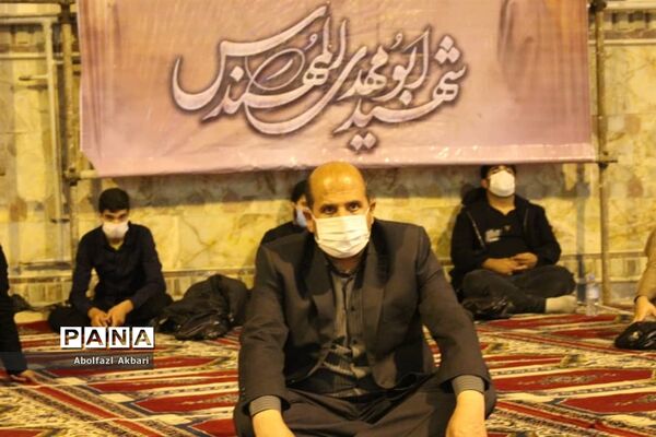 مراسم هفتمین روز تدفین شهید مدافع حرم محمود رادمهر