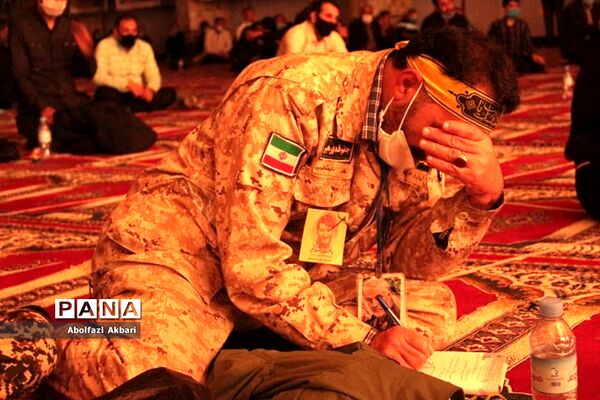مراسم هفتمین روز تدفین شهید مدافع حرم محمود رادمهر