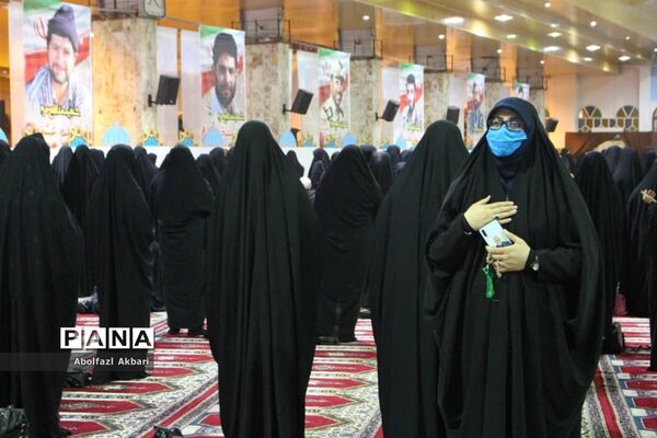 مراسم هفتمین روز تدفین شهید مدافع حرم محمود رادمهر