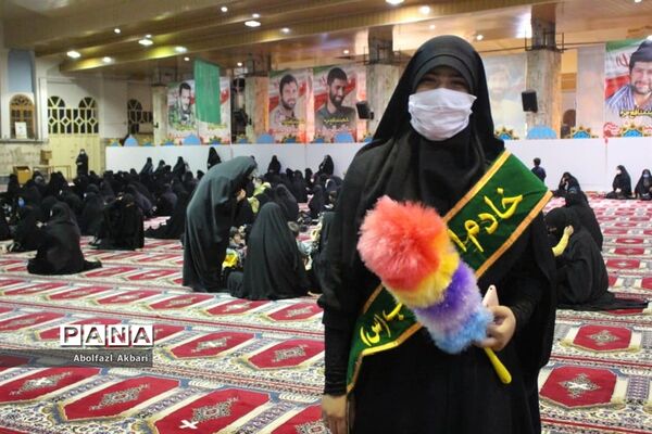مراسم هفتمین روز تدفین شهید مدافع حرم محمود رادمهر