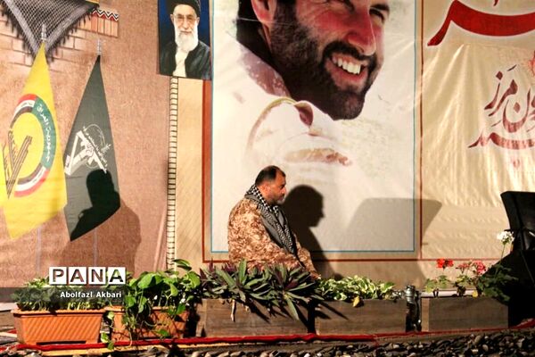 مراسم هفتمین روز تدفین شهید مدافع حرم محمود رادمهر