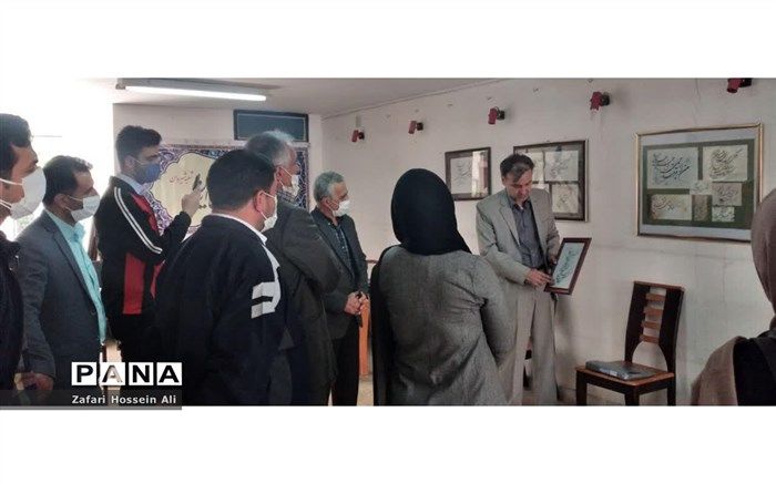 برگزاری کارگاه خوشنویسی خط شکسته در شیروان