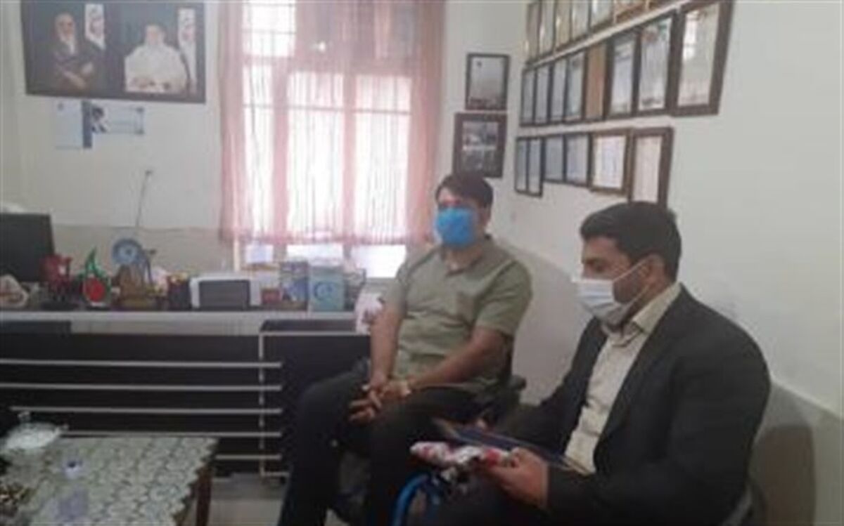 تقدیر از مدال‌آورکم‌توان جسمی در رشته  تیراندازی در شهرستان ملارد