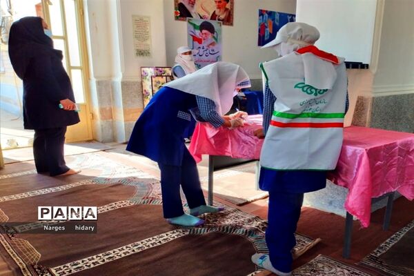 بیست و سومین دوره انتخابات شورای دانش آموزی در شهرستان امیدیه