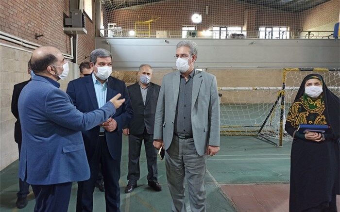 بازدید رئیس آموزش و پرورش استثنایی از مجتمع نابینایان شهید محبی